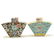 Four Famille Rose Tea Caddies, Republic Period - 6