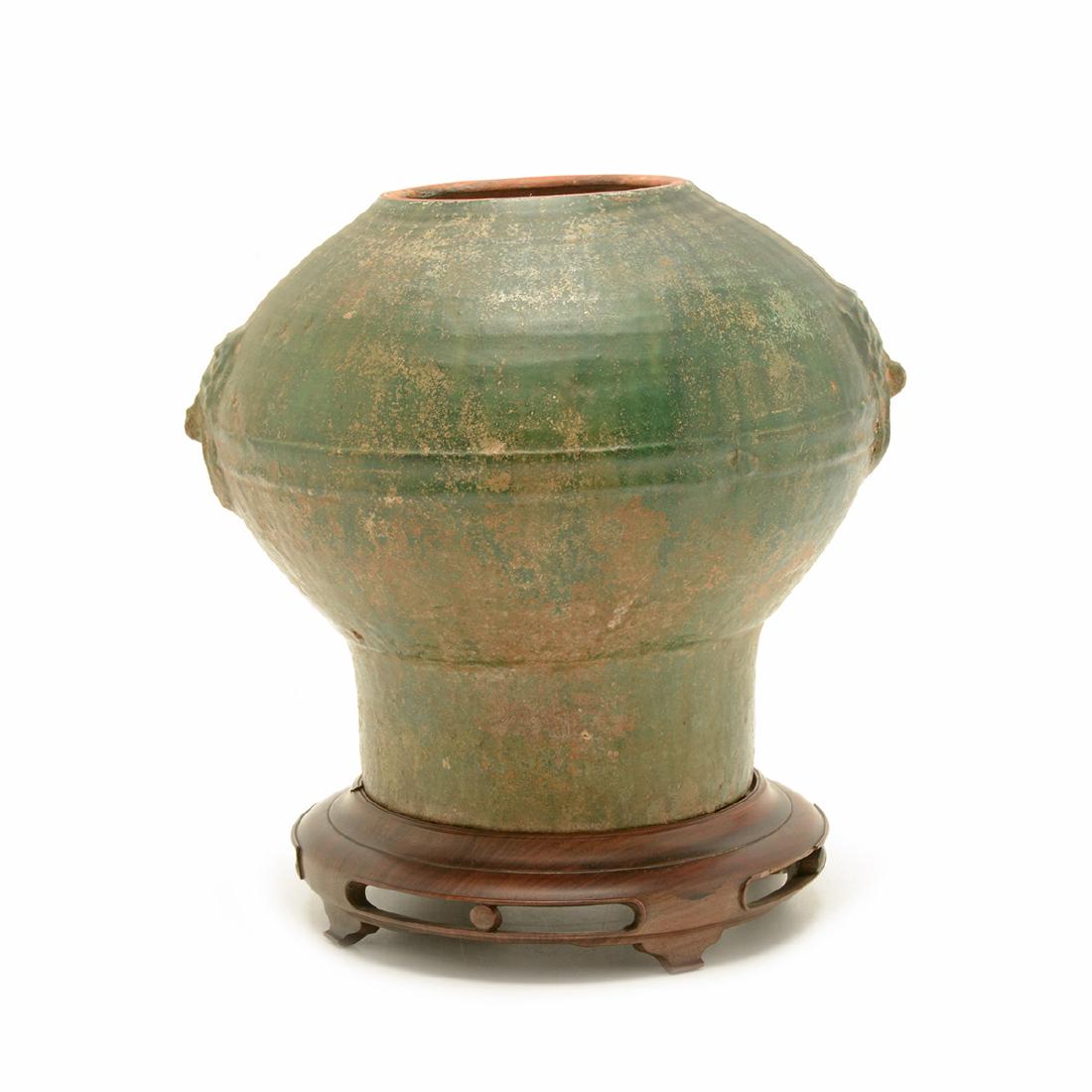 Lead Glazed Ceramic Jar, Han Dynasty (1 of 9)