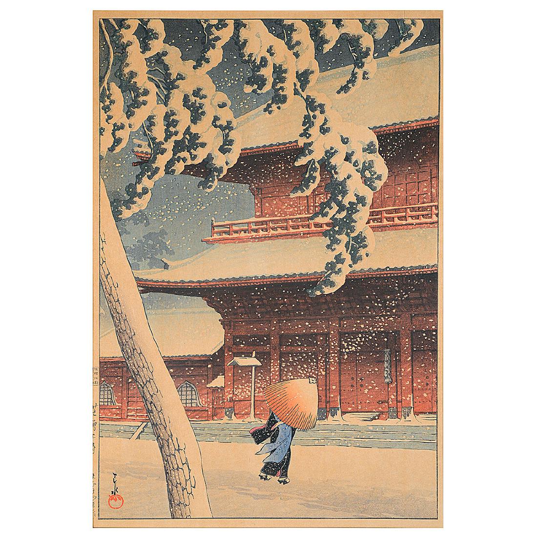 Kawase Hasui (1883-1957): Woodblock Print (1 of 4)