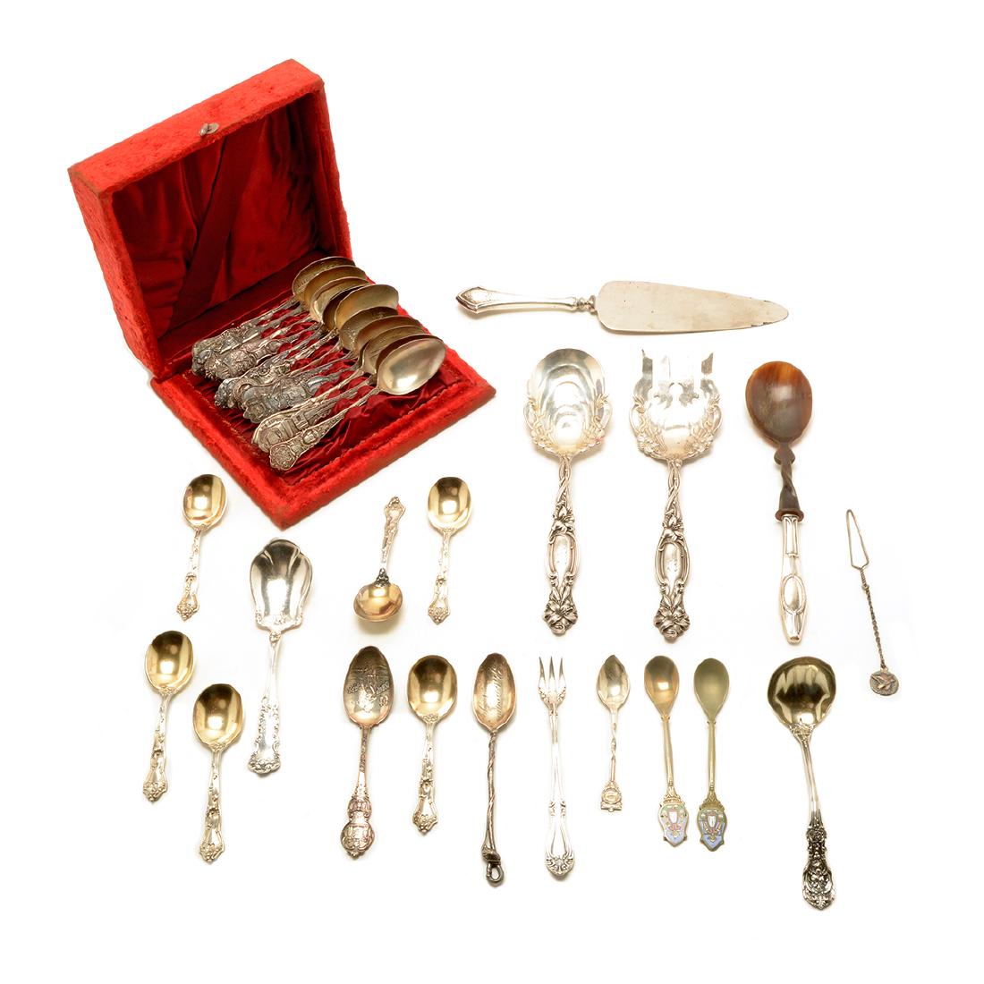 Collection of Assorted Sterling Flatware (1 of 8)