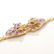 Ruby, Diamond, 14k Yellow Gold Panther Bracelet. - 3