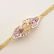 Ruby, Diamond, 14k Yellow Gold Panther Bracelet. - 4