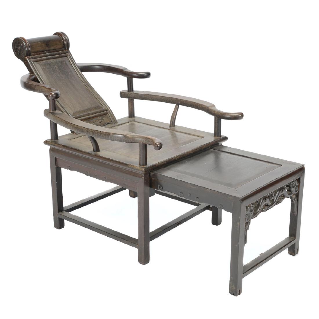 Jichimu Reclining Chair: Jichimu Reclining Chair {33 x 27 x 45 inches (83.8 x 68.6 x 114.3 cm) approximately}
