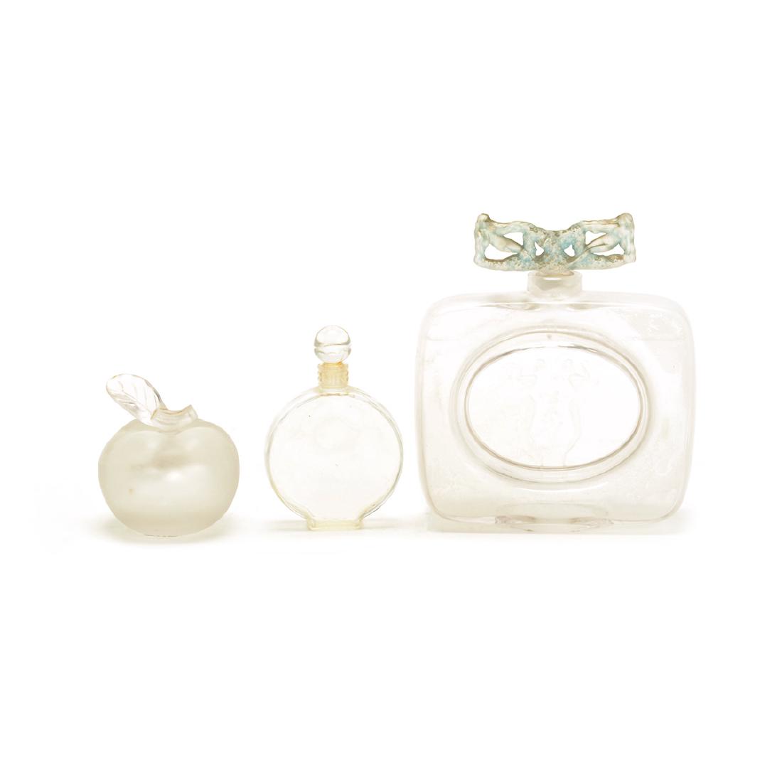 Three Lalique Perfume Bottles (1 of 10)