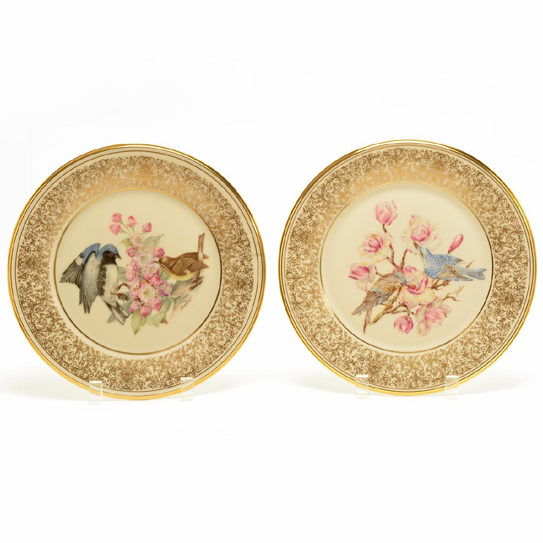 Set of Twelve Lenox "Boehm Bird Series" Plates (1 of 10)