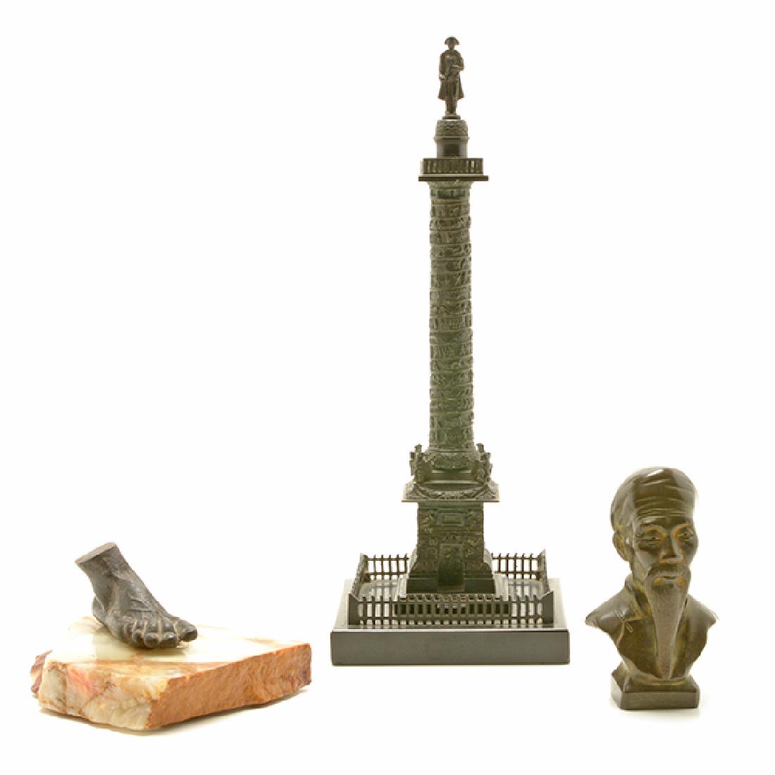 Three Bronze Decorative Articles (1 of 7)