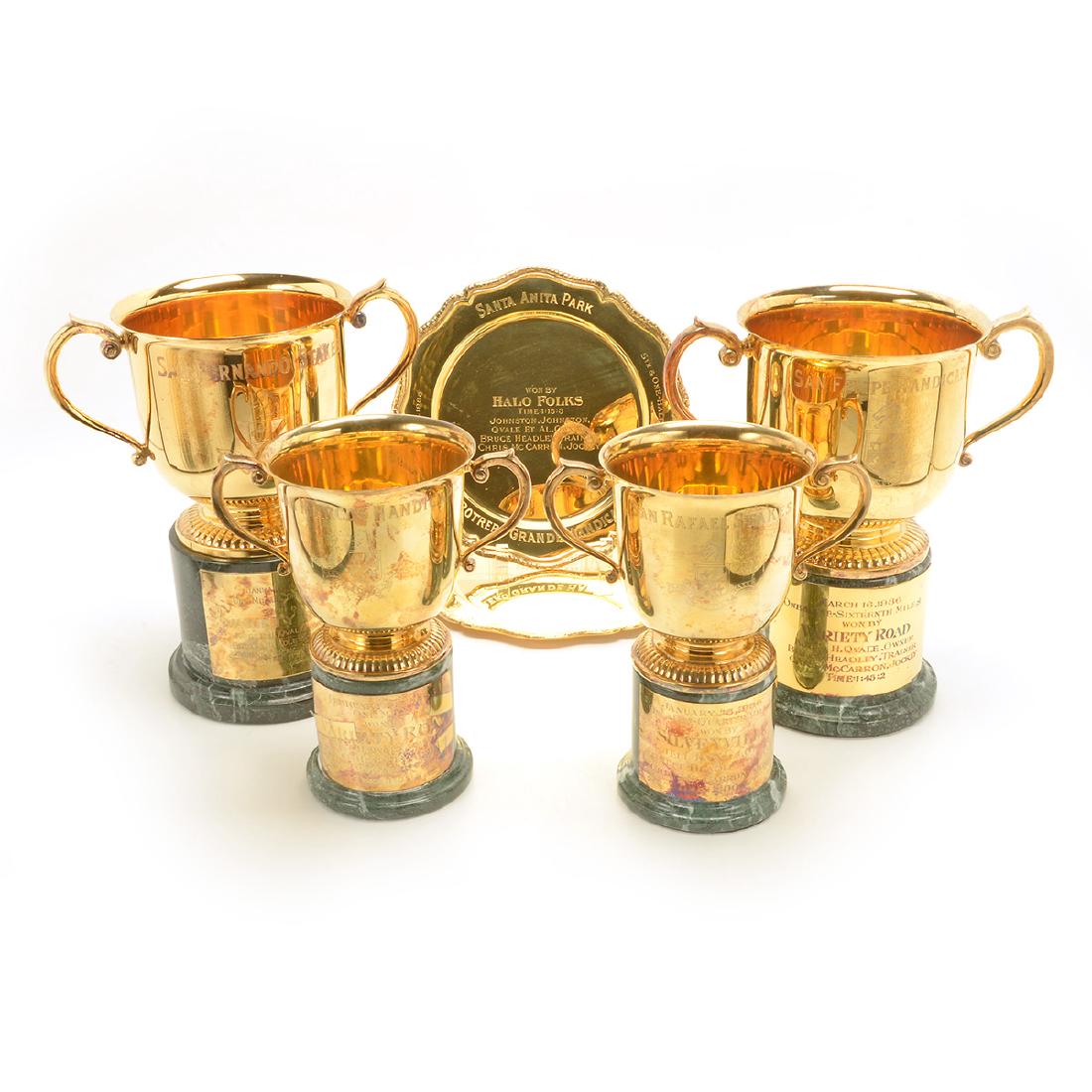 Collection of Tiffany & Co. Gilt Vermiel Sterling Horse (1 of 10)