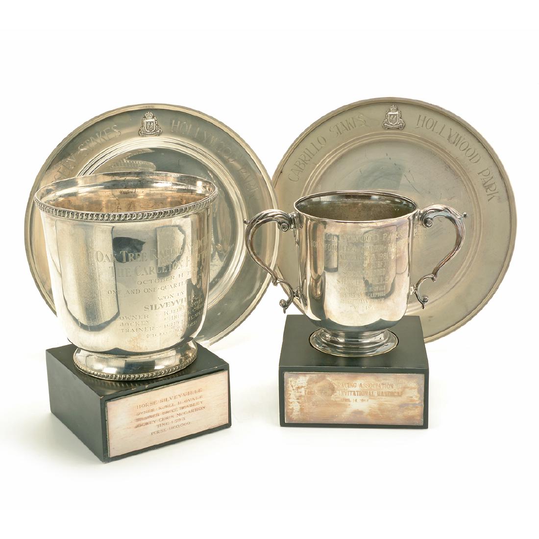 Collection of Four Tiffany & Co. Sterling Horse Racing (1 of 9)