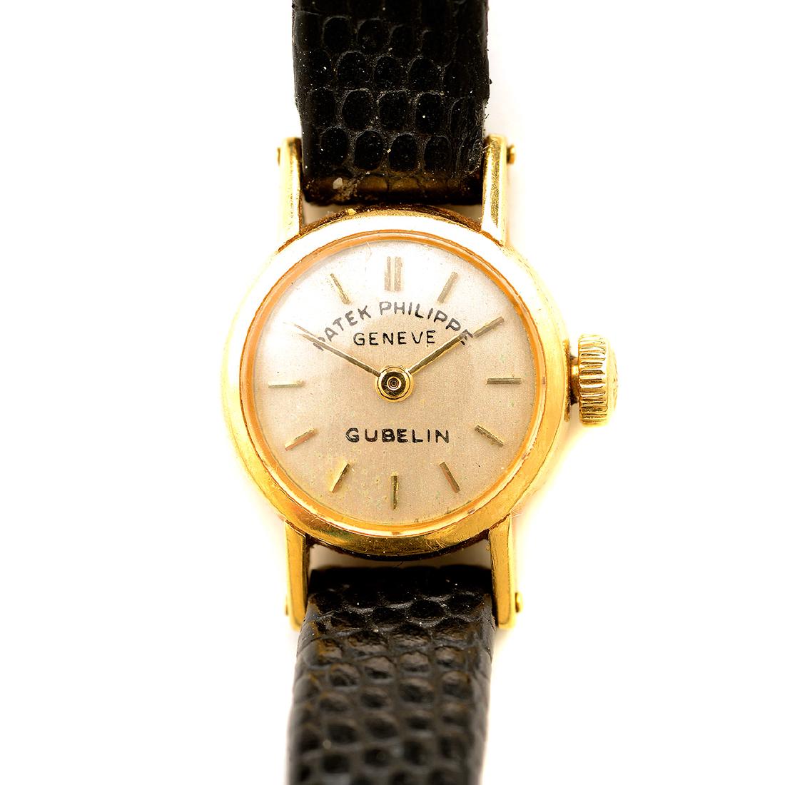Ladies Patek Philippe 18k Yellow Gold, Leather (1 of 4)