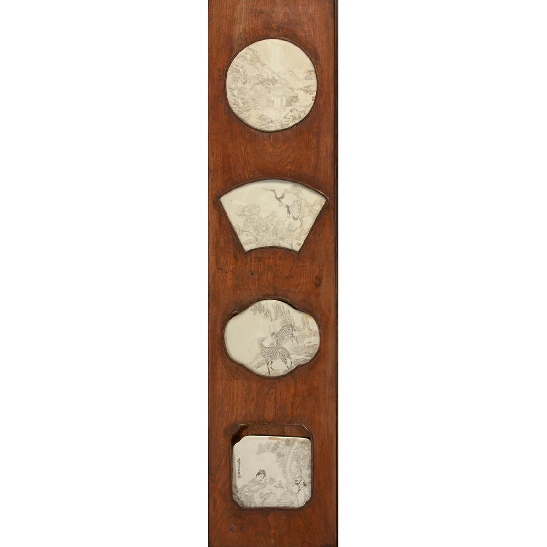 Set of Four Porcelain Plaques (1 of 8)