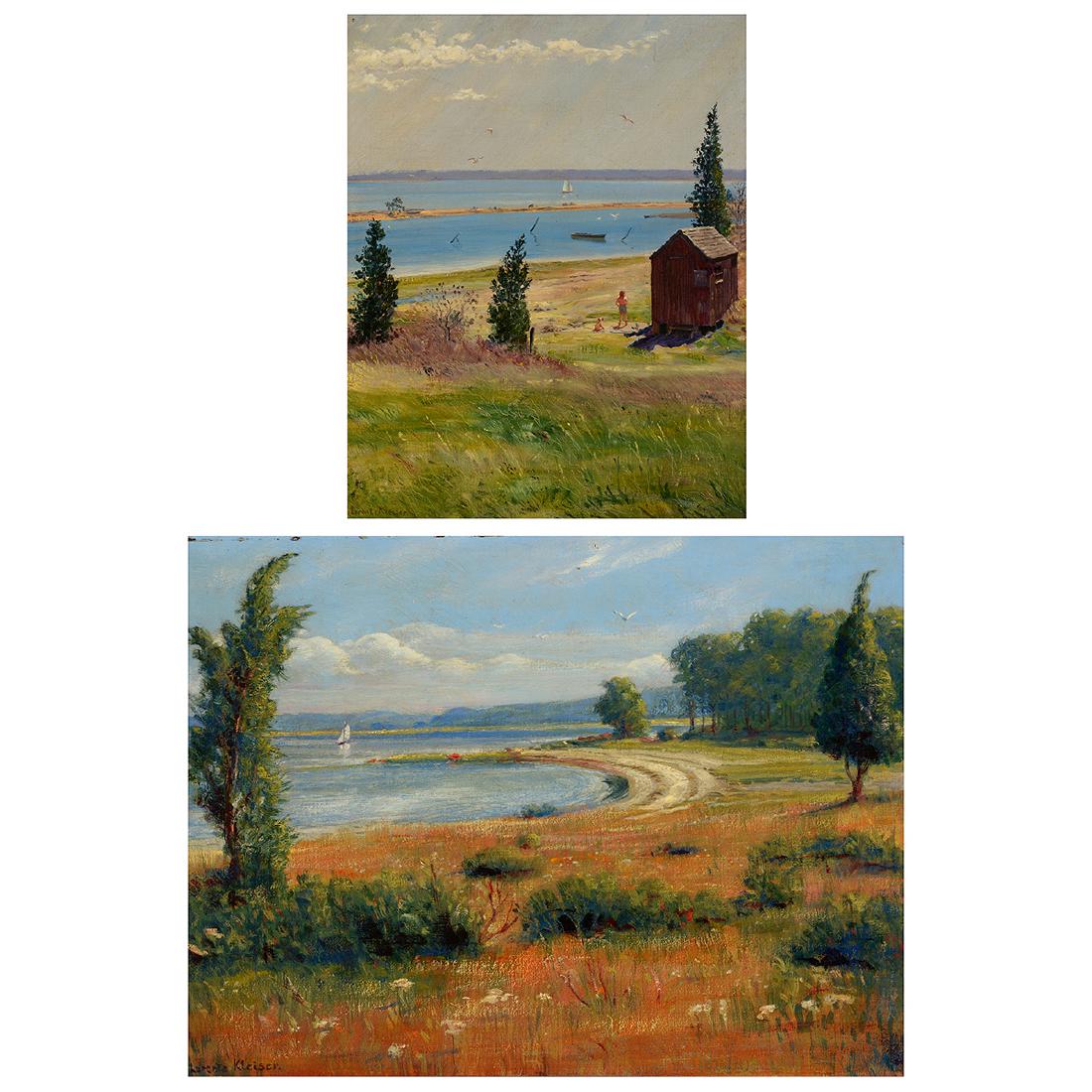 Lorentz Kleiser "Along the Beach" and "Piere's Point" (1 of 10)