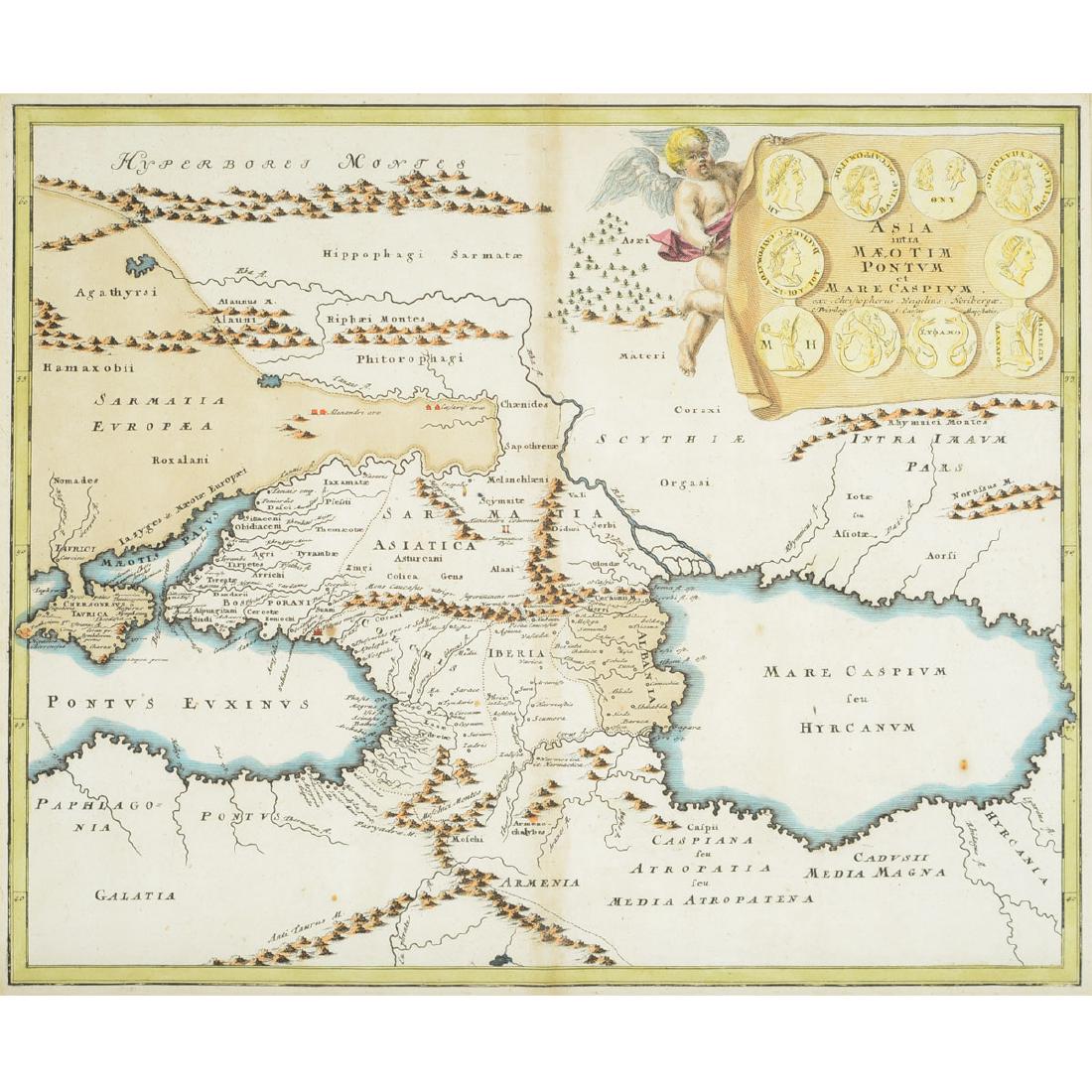 Christopher Weigel "Asia intra Maeotim Pontum et Mare (1 of 5)