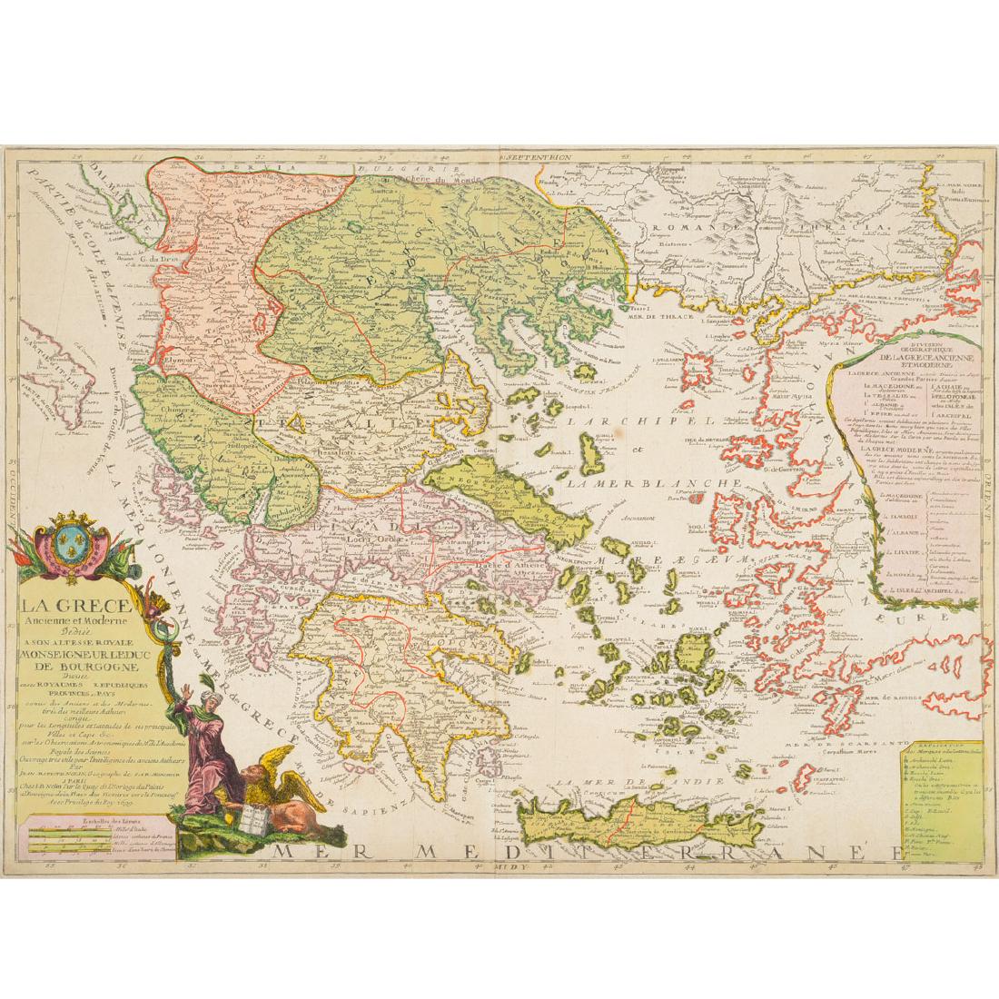 Jean Baptiste Nolin "La Grece Ancienne et Moderne (1 of 5)