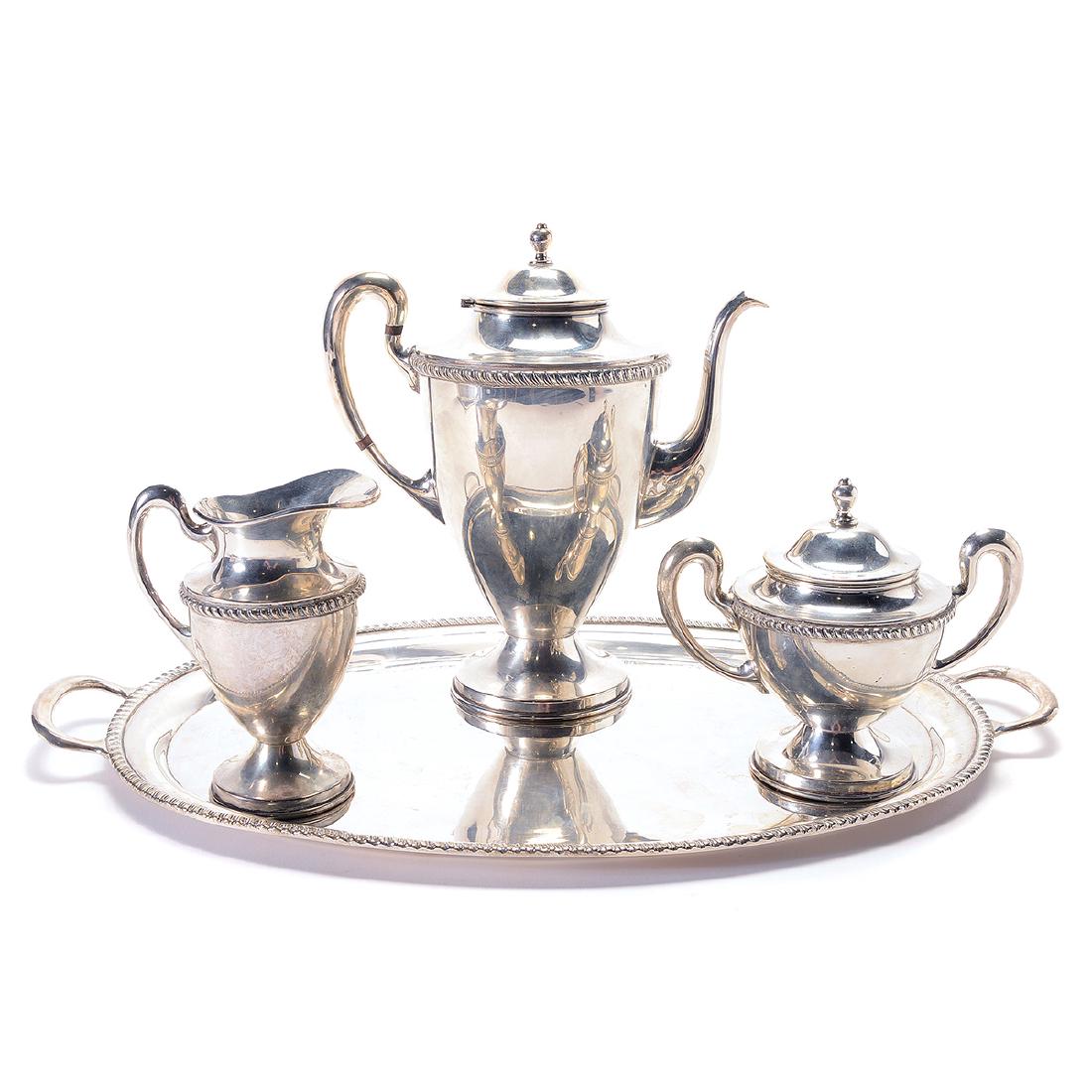 Gonzalo Moreno Mexican Sterling Coffee Service (1 of 6)