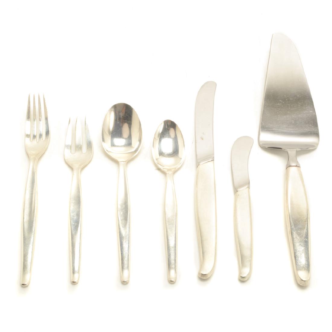 Towle "Contour" Sterling Flatware Service (1 of 7)