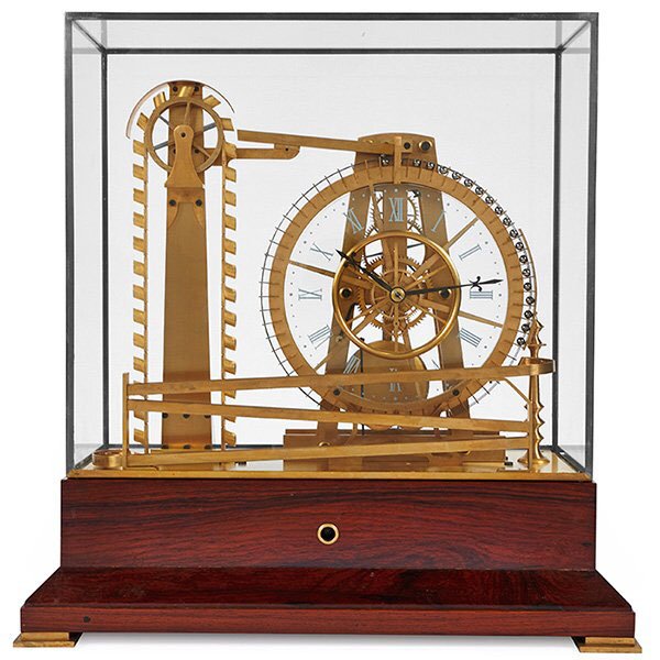 French Automaton Water Wheel Clock (1 of 10)
