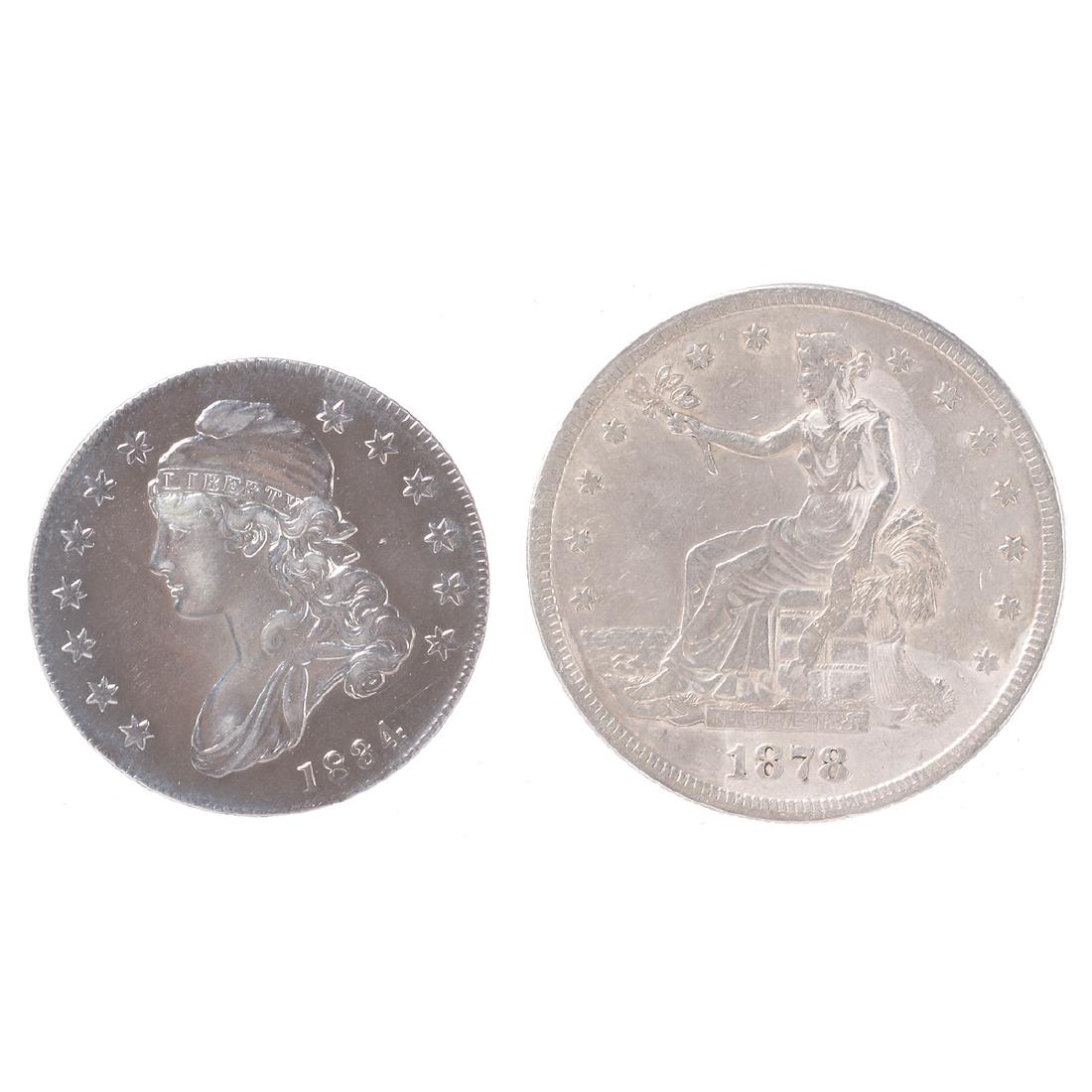 Lot of Two US Silver Coins (1 of 2)