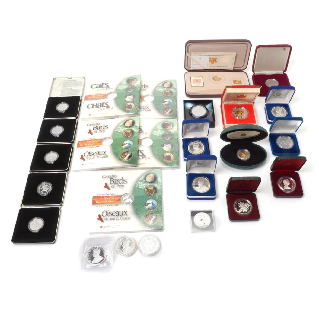 Canada Lot of 25 Silver Coins Proof Condition (1 of 9)