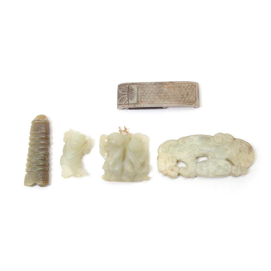 Five Jade Carvings (1 of 8)