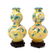 Pr of Canton Enamel Double Gourd Vases, 18th/19th C. - 3