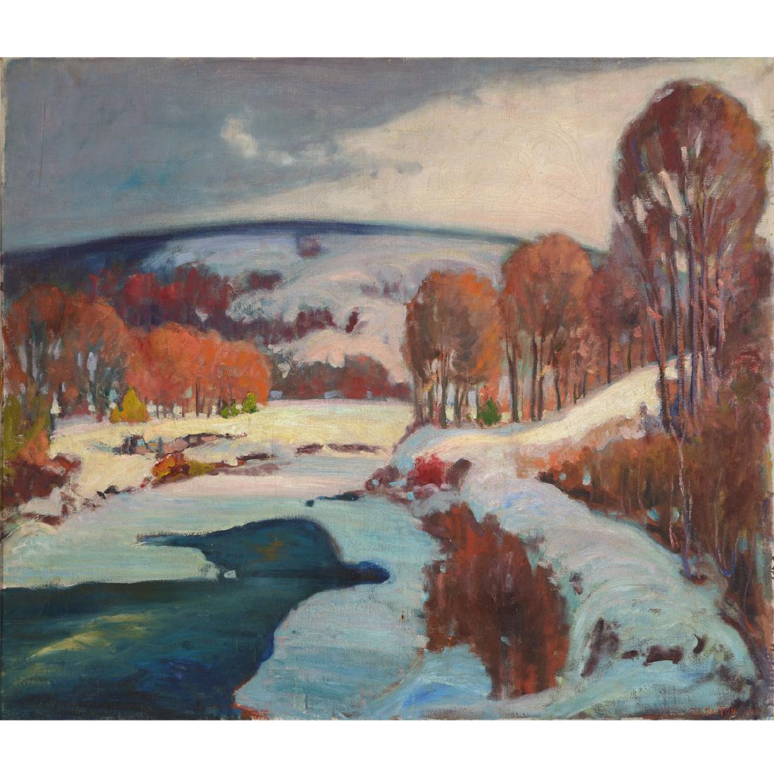 Ernest Alfred Dalton "The Laurentians" oil on canvas (1 of 5)