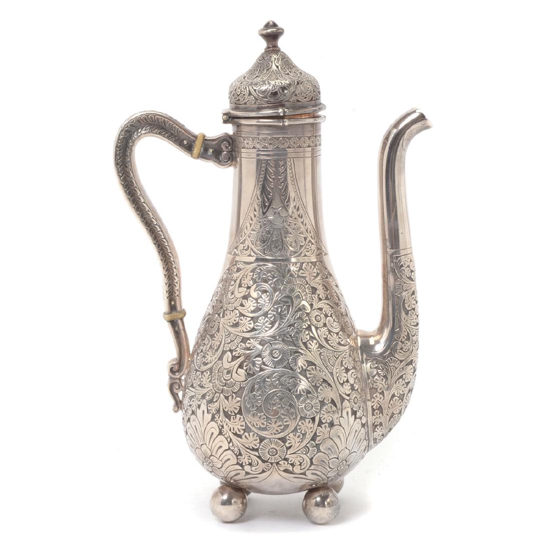 Whiting Sterling Bachelors Chocolate Pot (1 of 6)