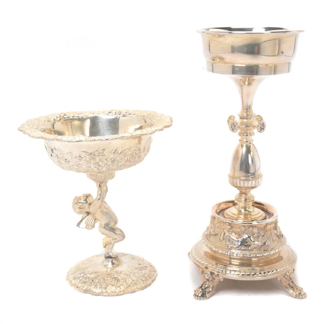 Japanese Export Silver Compote and Sheffield Plate (1 of 10)