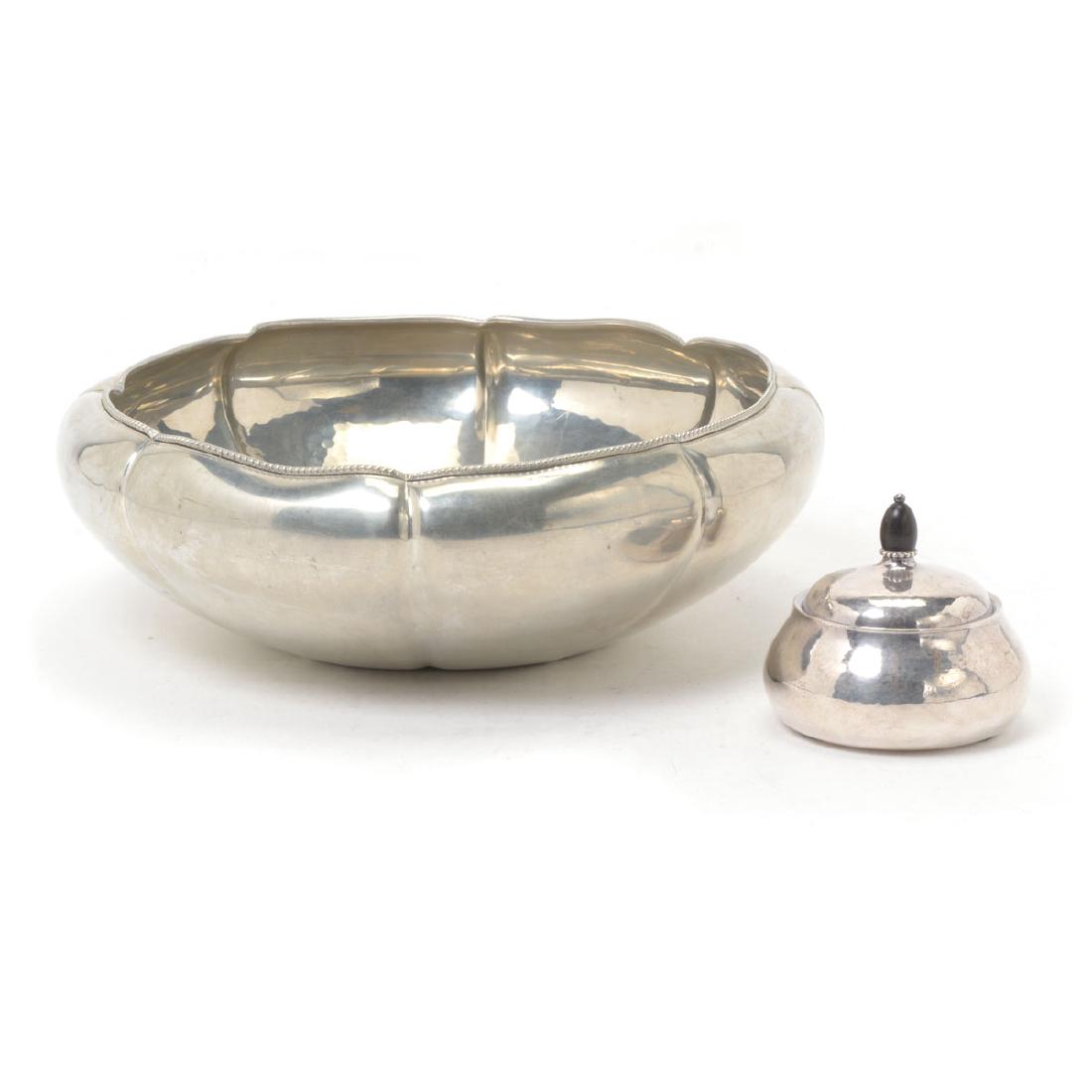 Georg Jensen Sterling Covered Sugar and Modern Silver (1 of 6)