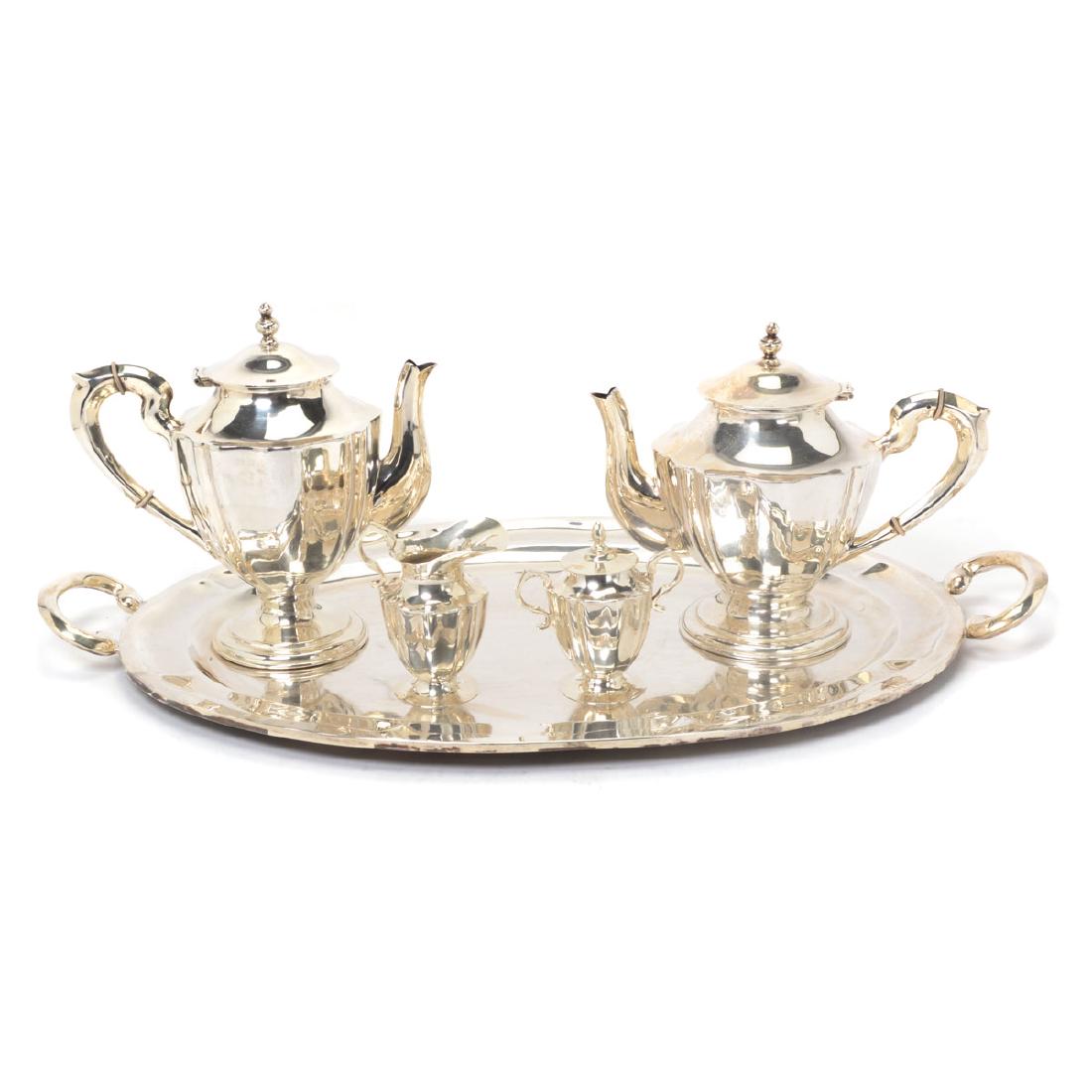 Mexican Sterling Silver Coffee and Tea Service (1 of 10)