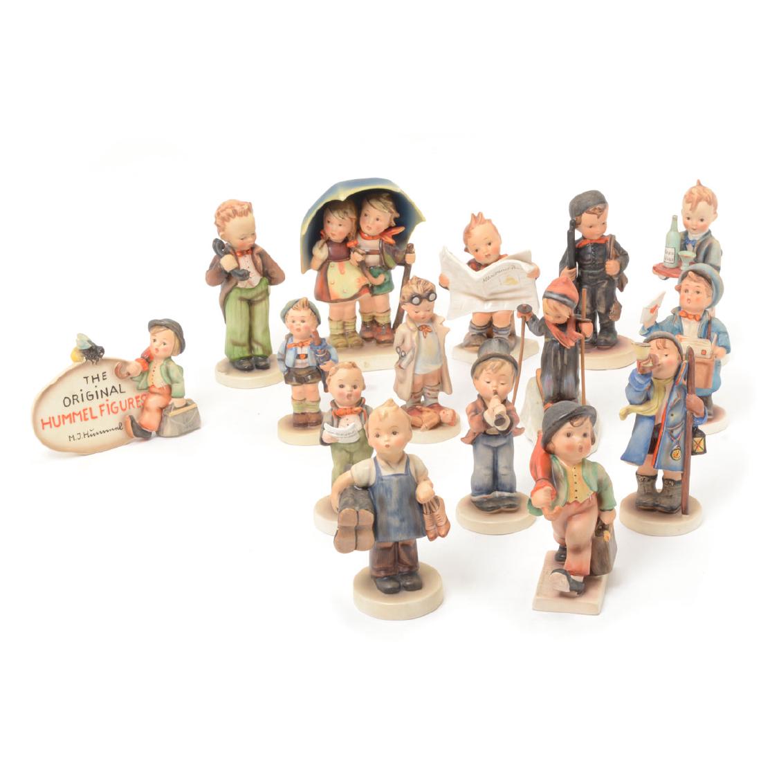 Collection of Fifteen Hummel Figural Groups (1 of 9)