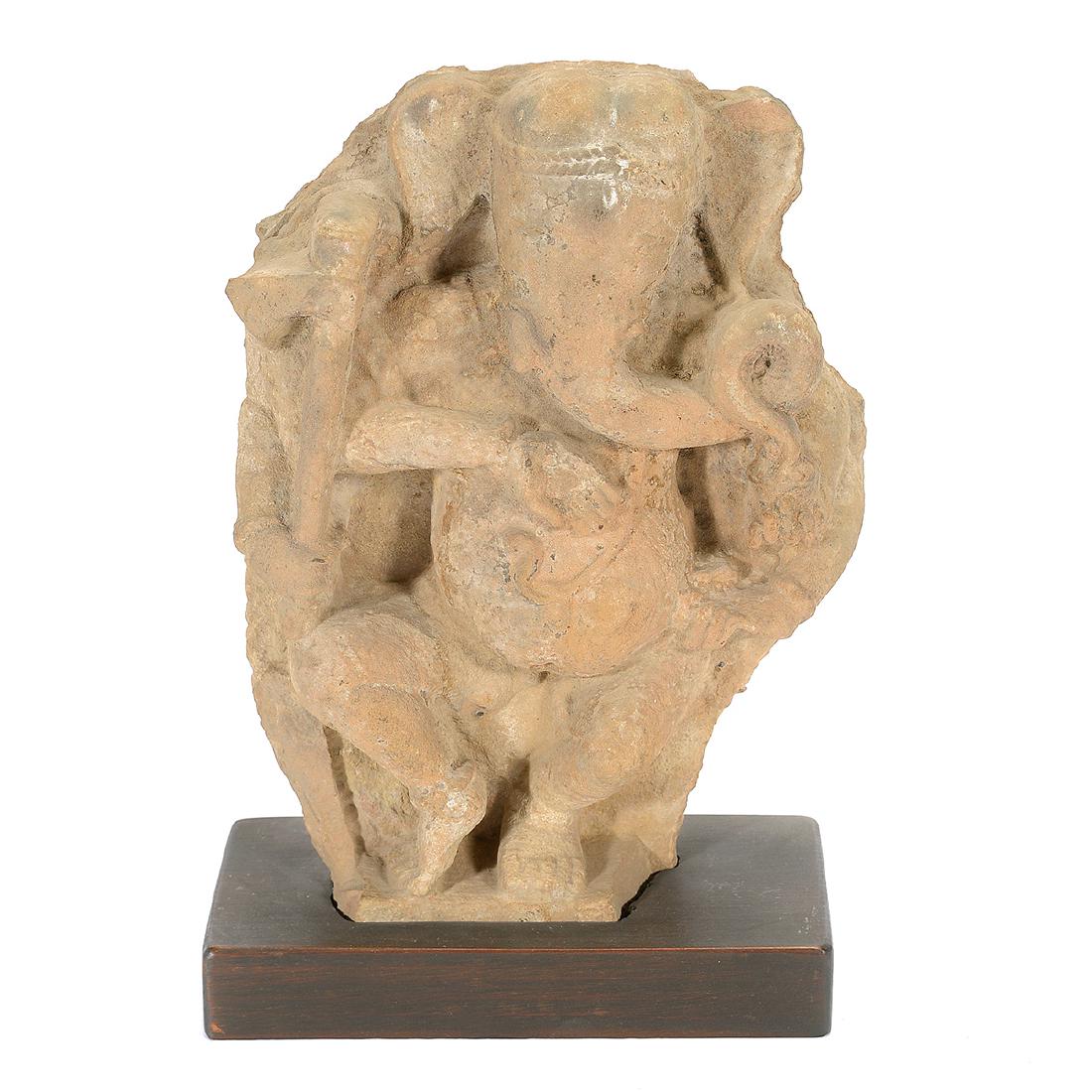 Indian Sandstone Figure of Ganesha, 11th/12th C. (1 of 4)