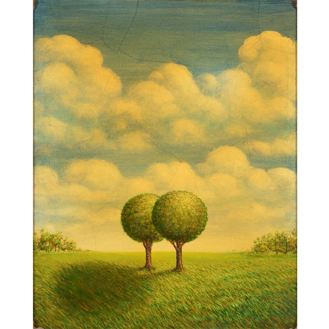 Daniel Tousignant "Landscape" oil on canvas (1 of 5)