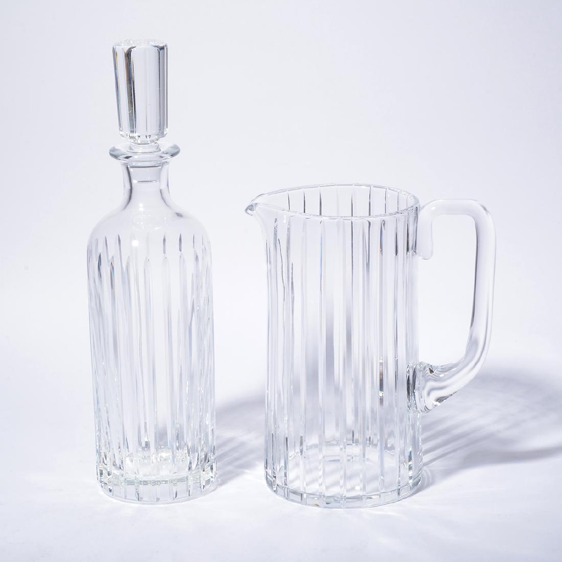 Baccarat "Harmonie" Pitcher and Decanter (1 of 5)