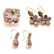 Early Victorian Garnet, 10k Yellow Gold, Gilt-Metal