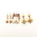 Early Victorian Garnet, 10k Yellow Gold, Gilt-Metal - 5