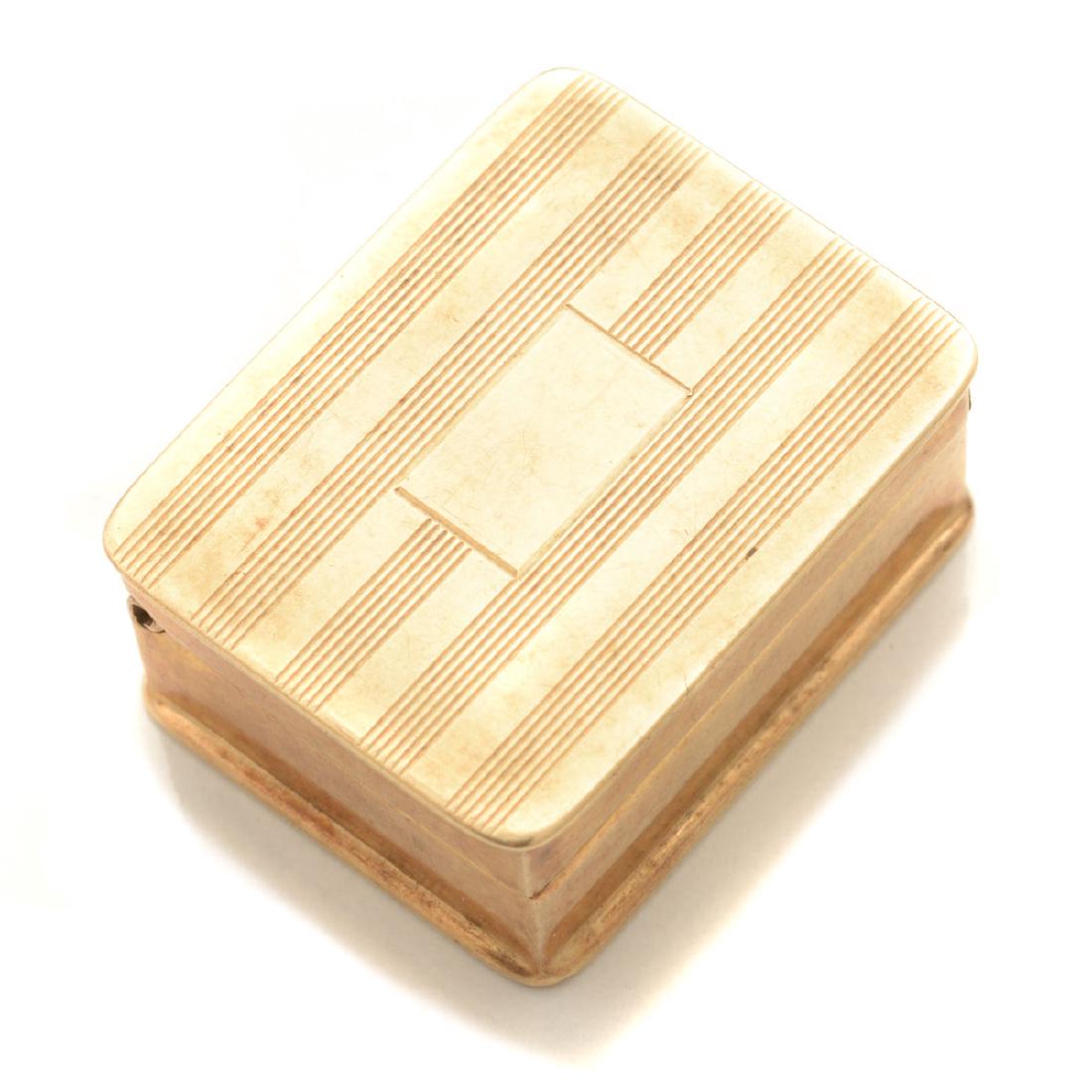 Volupte 14k Yellow Gold Pill Box. (1 of 4)