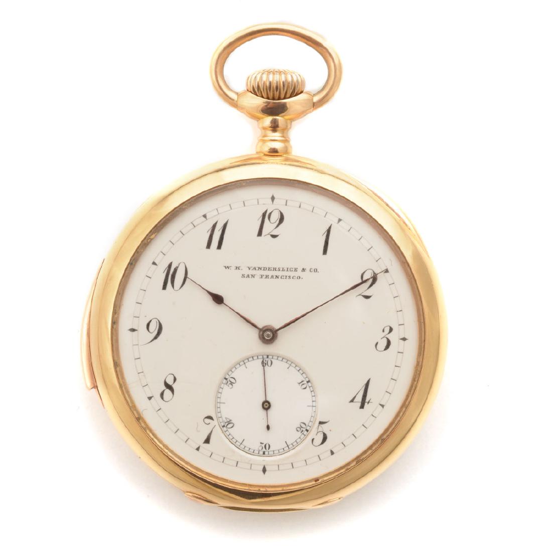 W.K. Vanderslice & Co. 18k Yellow Gold Minute Repeater (1 of 6)