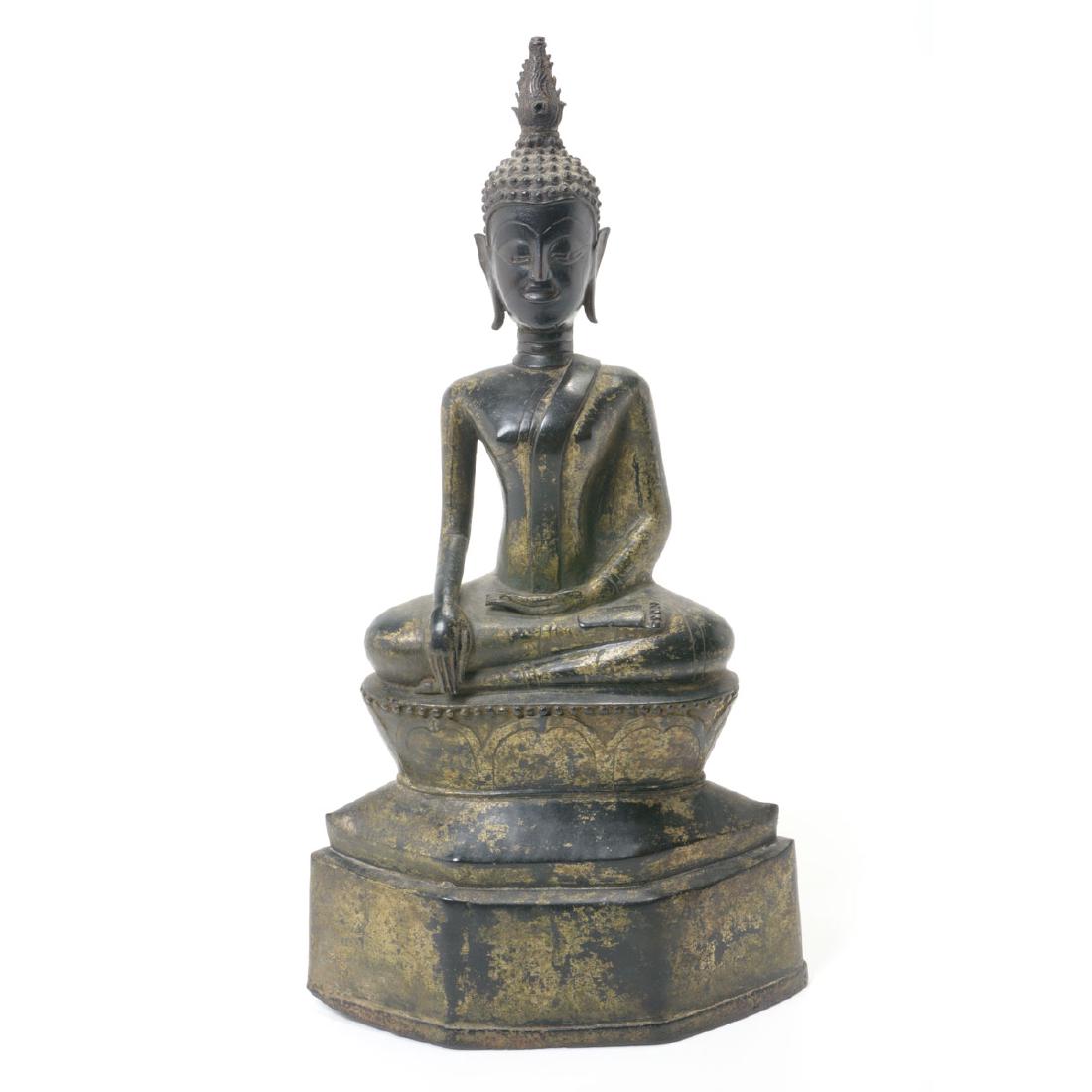 Thai Gilt Bronze Figure of Buddha, 19th Century (1 of 5)