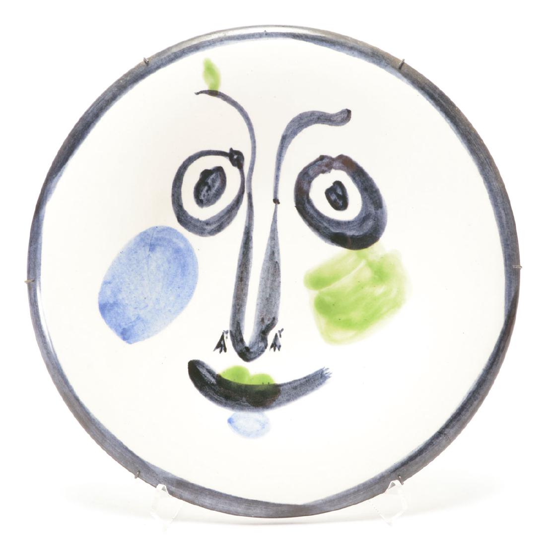 Pablo Picasso, Face No. 197, Madoura 115/300 (1 of 5)