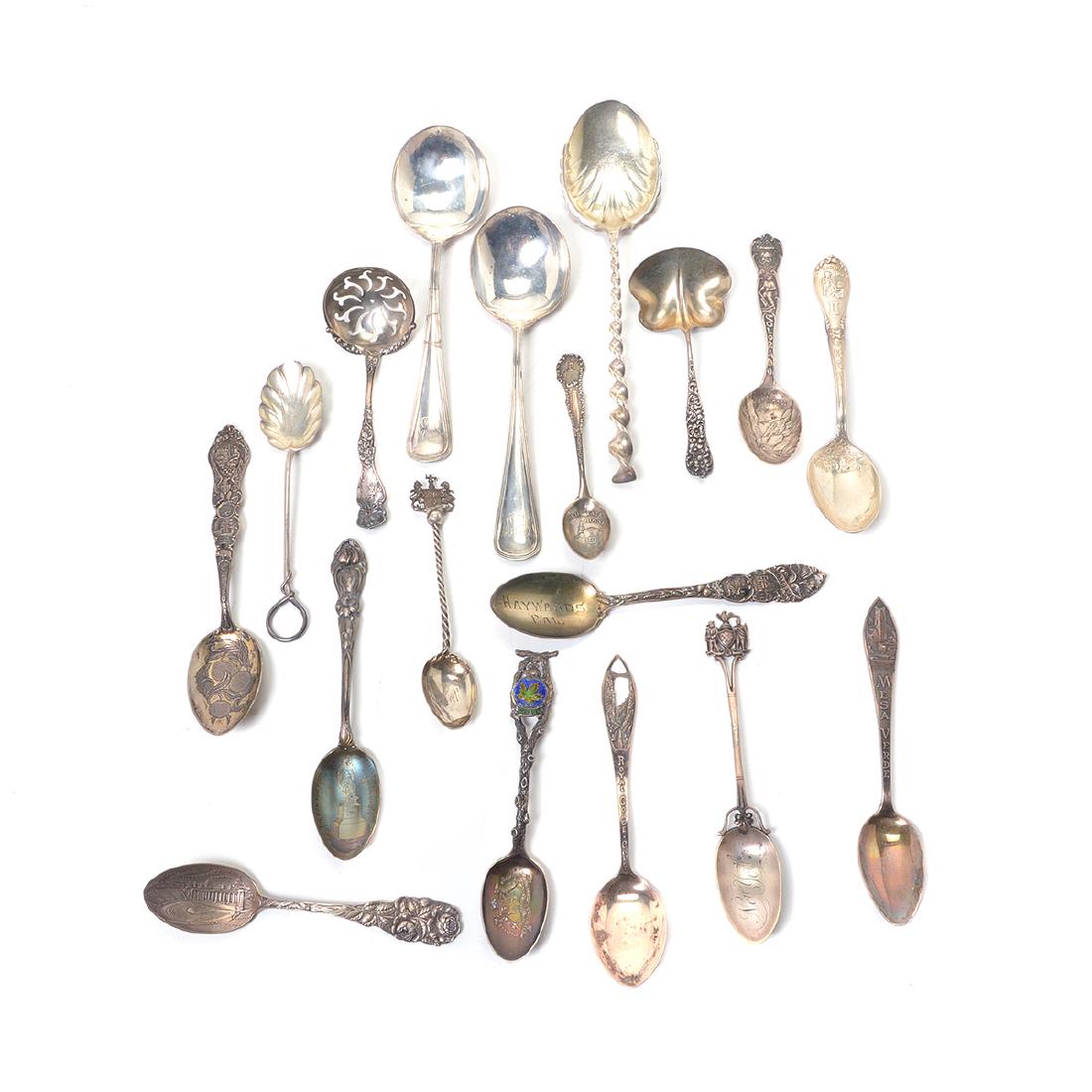 Collection of Assorted Sterling Flatware and Souvenir (1 of 5)