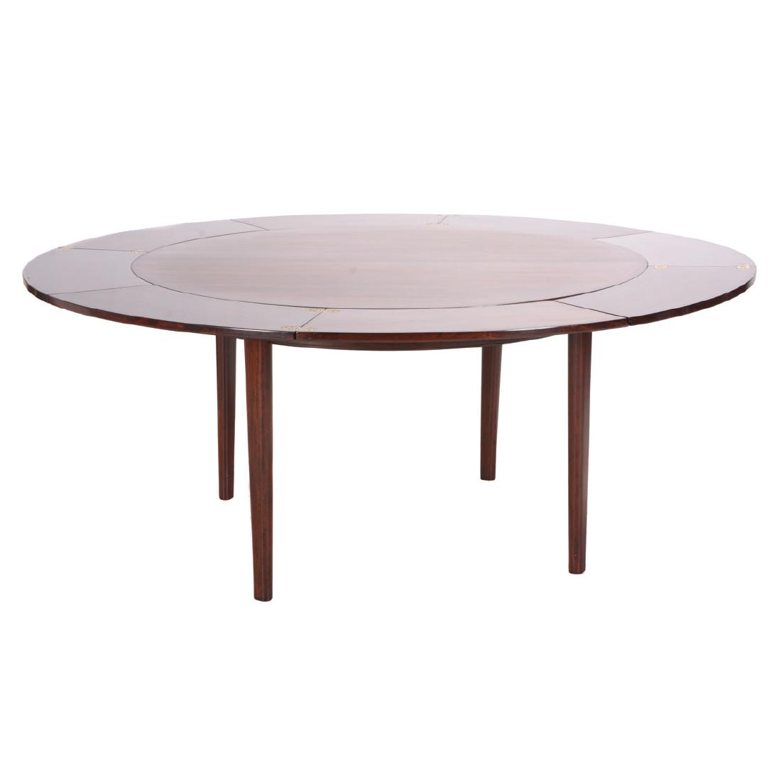 Dyrlund Rosewood Extension Dining Table (1 of 6)