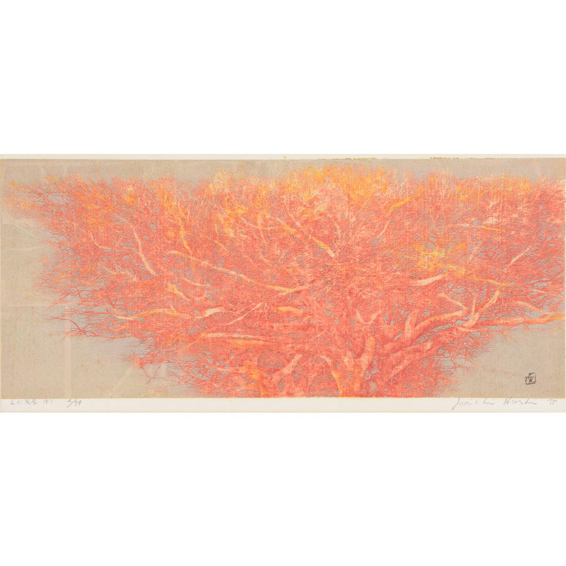 Joichi Hoshi (1913-1979): Red Branches (1 of 6)