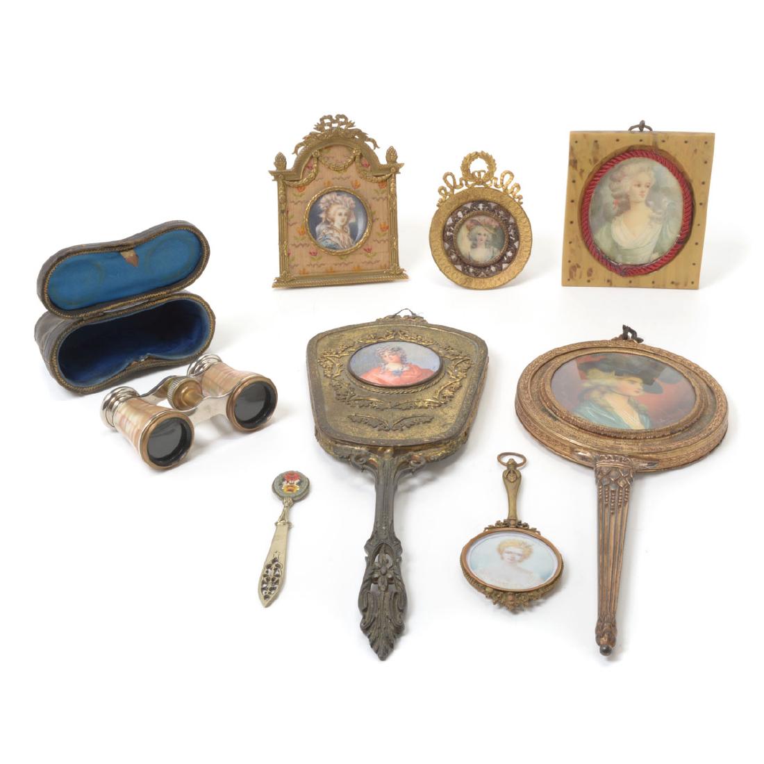Nine Personal Articles with Miniature Portraits (1 of 10)