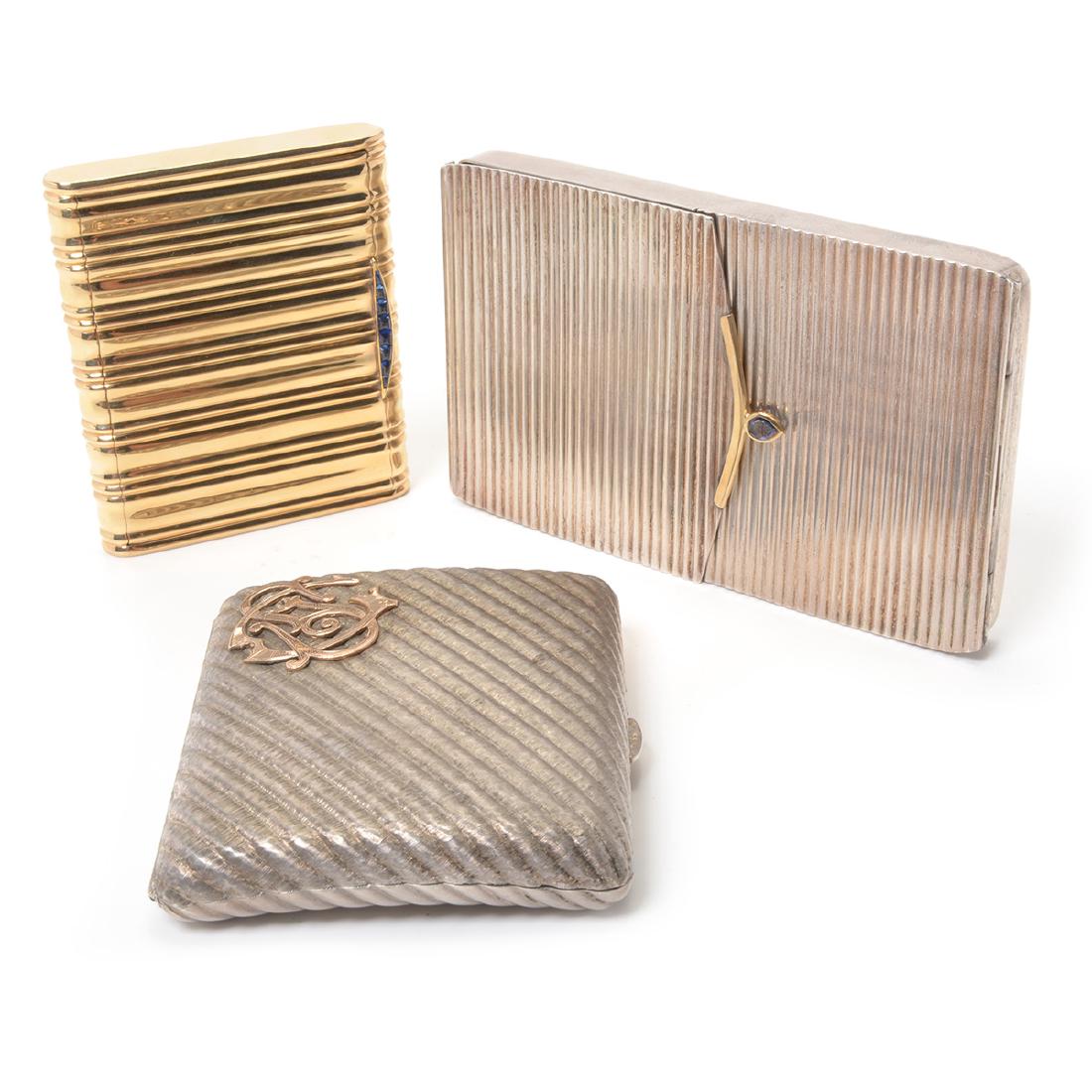 Two Silver Cigarette Cases (1 of 10)