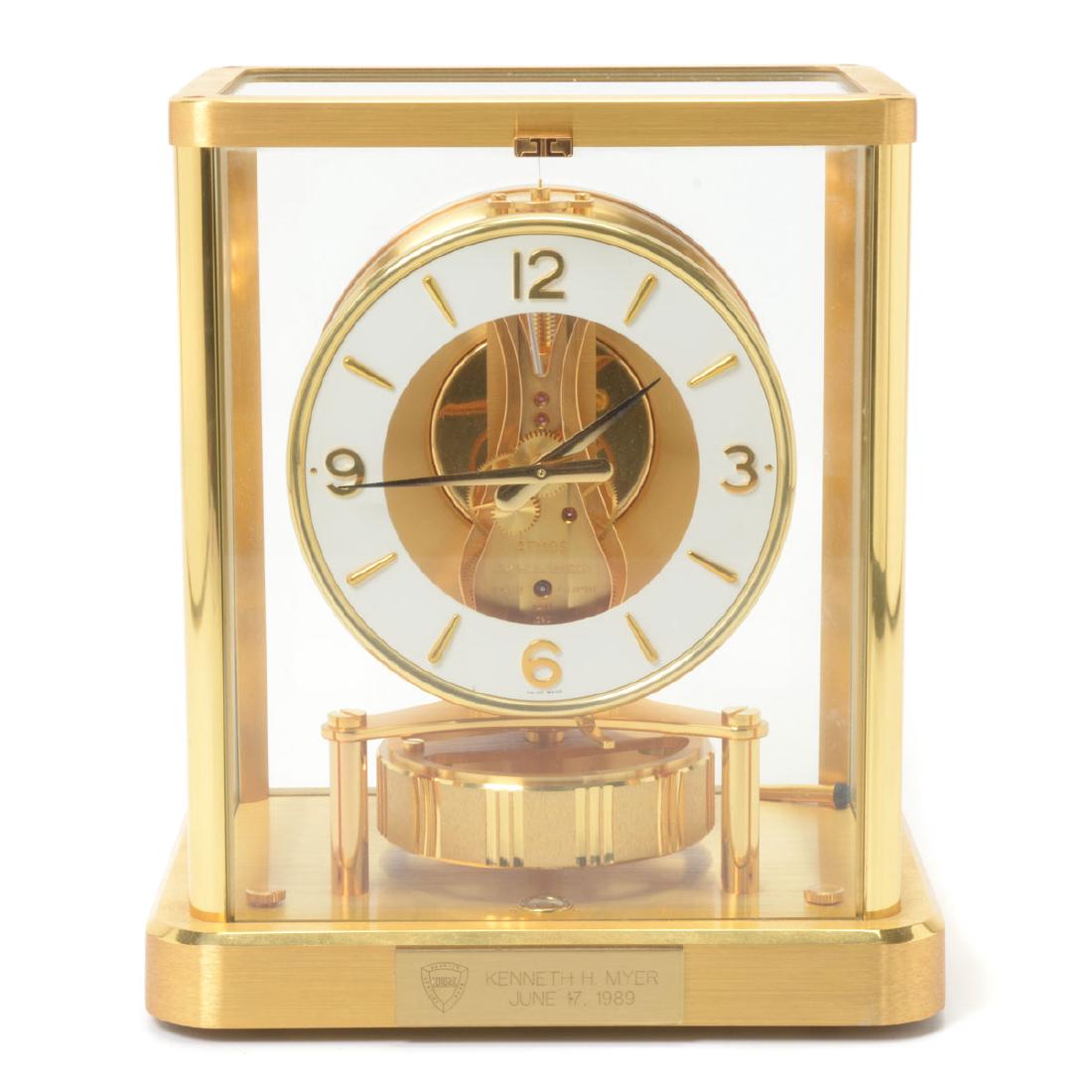 Jaeger LeCoultre Atmos Perpetual Motor Clock