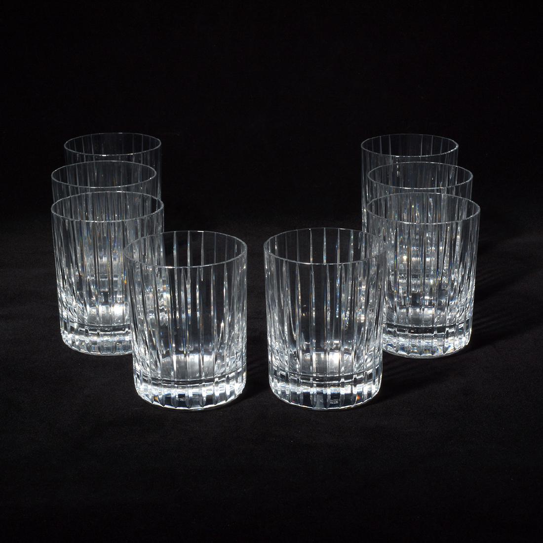 Eight Baccarat "Harmonie" Glasses (1 of 5)
