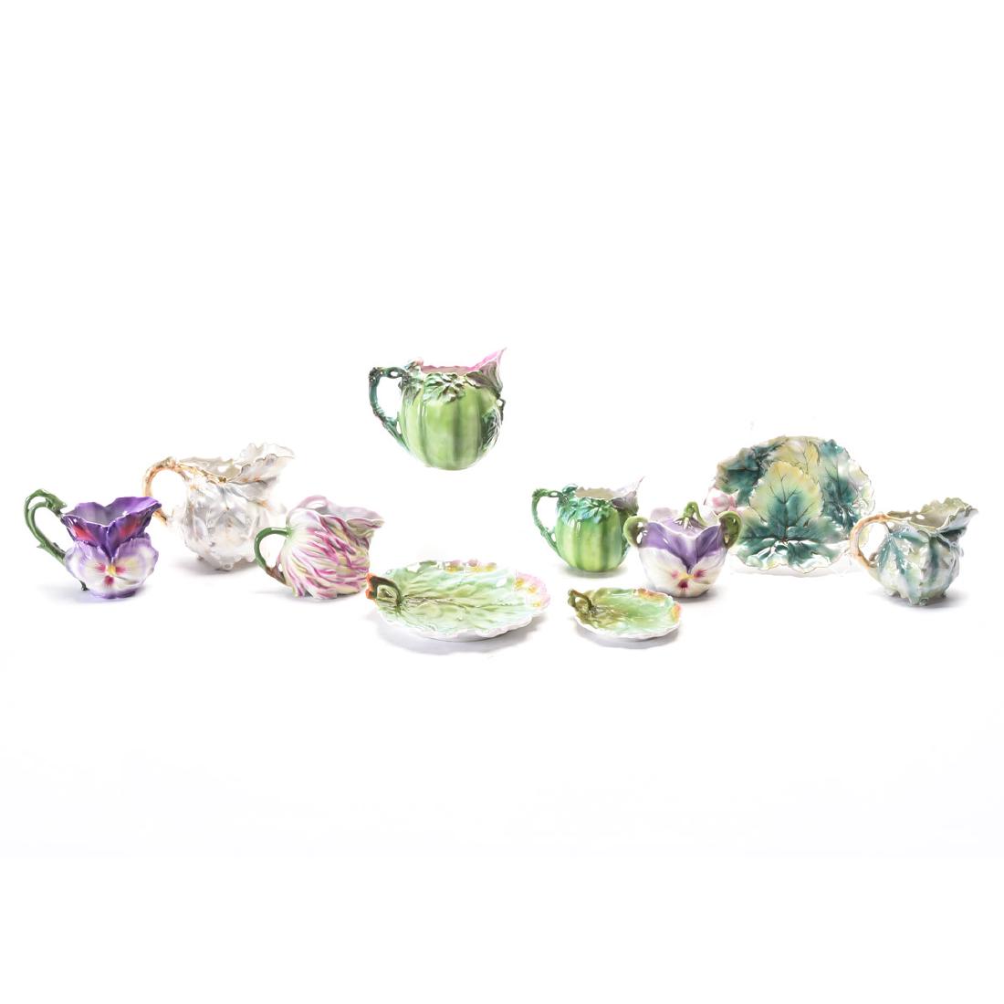 Group of Royal Bayreuth Porcelain Flower and Leafy (1 of 6)