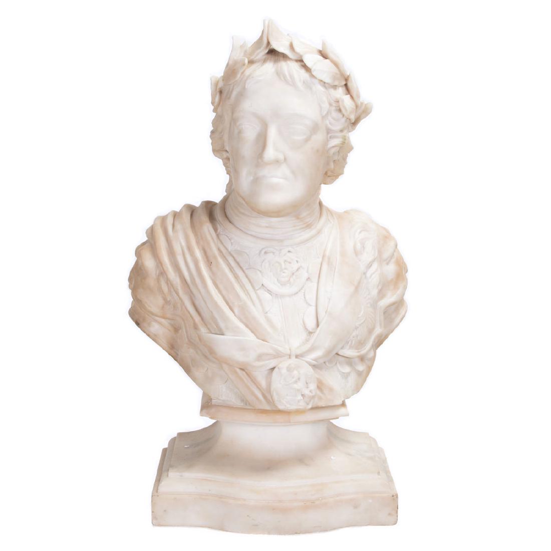 Marble Bust of George II, School of  John Rysbach , (1 of 5)