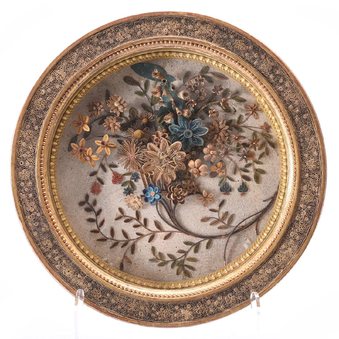 Three Continental wirework, needlework and beadwork (1 of 4)