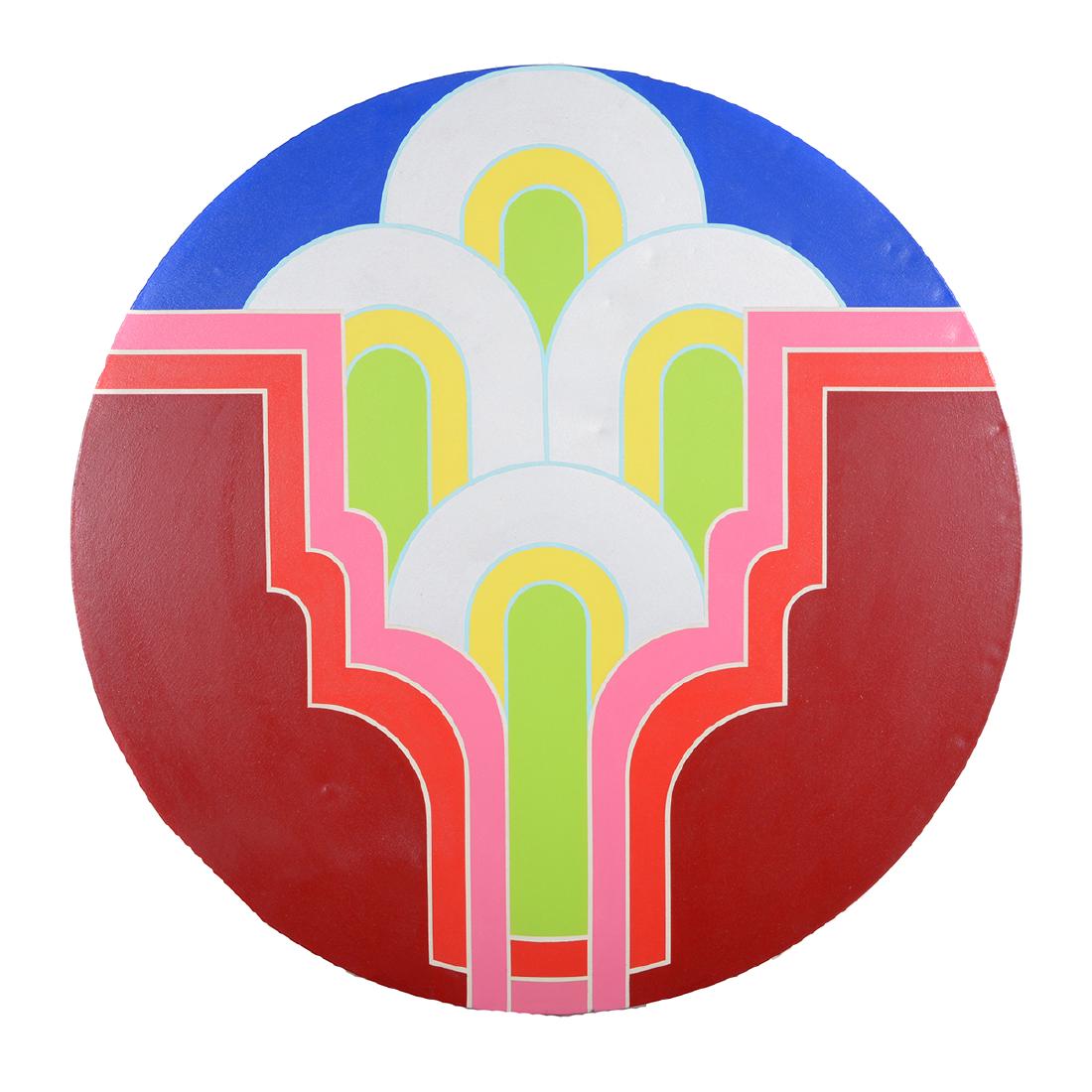 Abstract Expressionist school oil painting (1 of 4)